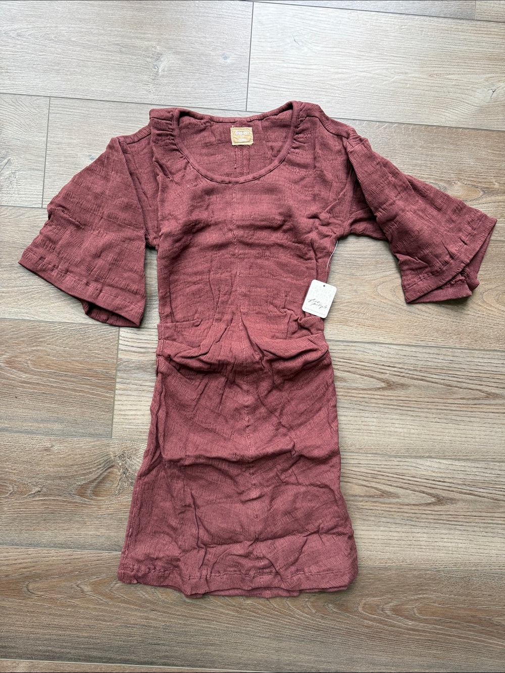 Women’s Size Small Free People Marigold Mini Dress Maroon